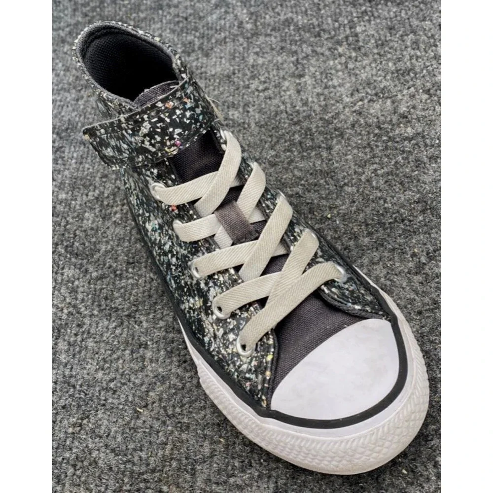 Converse Chuck Taylor All Star Hi Top Confetti Glitter Youth 12.5 A11116C